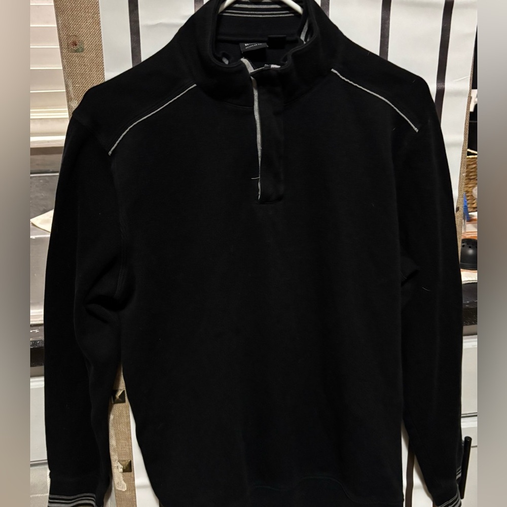 BOSS men’s 3/4 zip size large